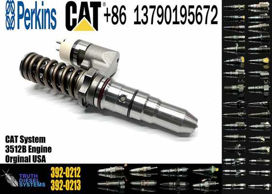 Injector 392-0212 20R-0848 for Caterpillar 3506 3508 3512 3516 3524 Diesel Engines Used in Construction Works