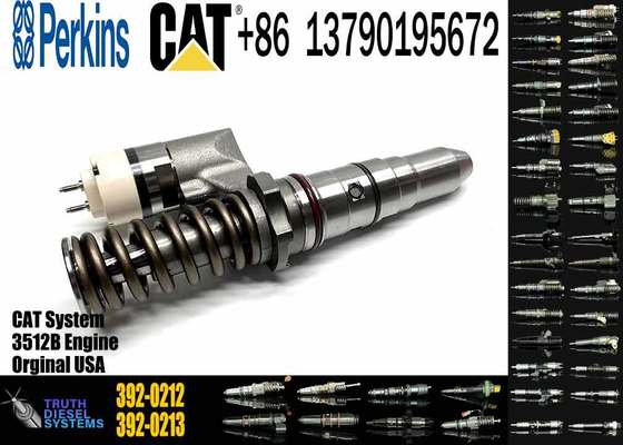 Injector 392-0212 20R-0848 for Caterpillar 3506 3508 3512 3516 3524 Diesel Engines Used in Construction Works