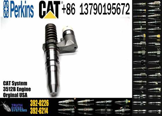 Diesel Engine Parts 3516 cat Engine Fuel Injector 392-0226 392-0202 for Caterpillar Excavator