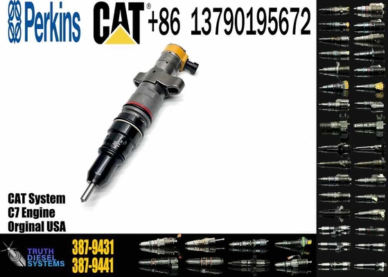 Common Rail Injector 387-9431 320-2940 328-2574 Diesel Fuel Injector 553-2592 For Excavator C9 387-9431