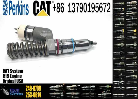 C15 Fuel Injector 244-7716 C15 Diesel Engine Common Rail Fuel Injector 235-1402 2351402 2447716 for Caterpillar C15 Engine