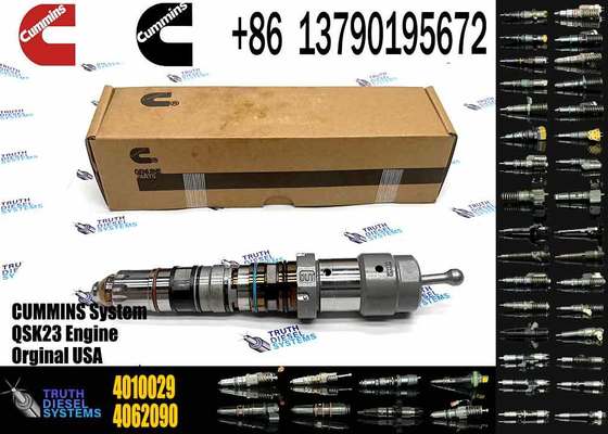 Diesel Engine Parts Fuel Injector 4010029 4001830 for Cummins QSK19 QSK23 QSK60 Engine Series