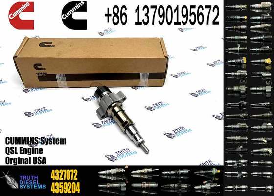 High Quality Diesel Engine Injector 4327072 4307414 Fuel Injector Model 430-7414 for QSL Excavator QSL9.3 ISCE Engine 6L