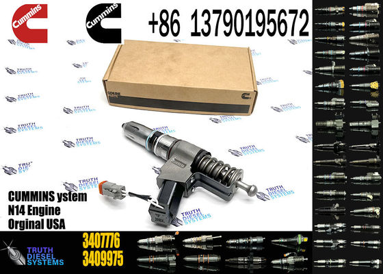 Common Rail Fuel Injector 3407776 3087807 3411385 341176 3409975 for Cummins QSN14 N14 Engine Excavator Parts