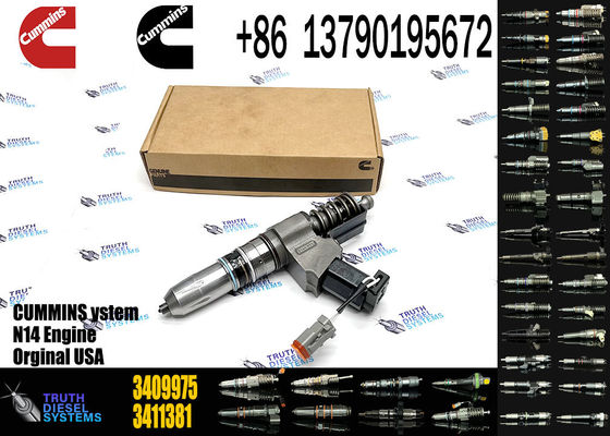 Common Rail Fuel Injector 3407776 3087807 3411385 341176 3409975 for Cummins QSN14 N14 Engine Excavator Parts