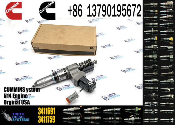 Good Quality Diesel Engine Parts Common Rail Fuel Injector 3411691 3421767 3411766 for Cummins N14 ISM11 QSM11 M11 Diesel Engine