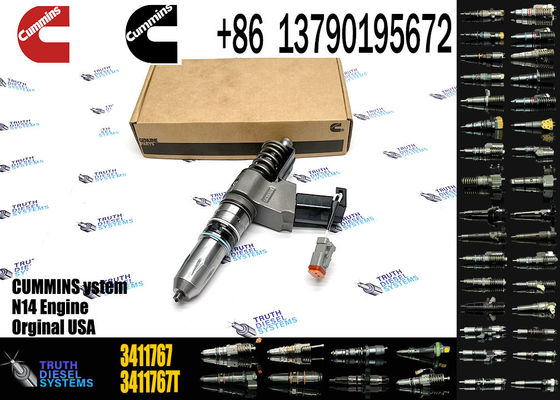 Excavator Parts 3411767 3411765 Diesel Engine Fuel Injector 3411767 N14 Excavator Injector
