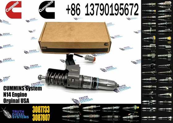 Construction Machinery PartsFuel Injector for N14 Diesel 3411765 3087733 3095086 3411767 for CUMMINS Diesel Engine