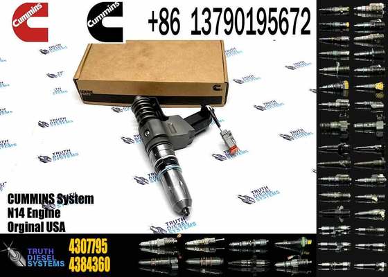 Construction Machinery PartsFuel Injector for N14 Diesel 3080931F 3087558F 4307795 6087807 for CUMMINS Diesel Engine