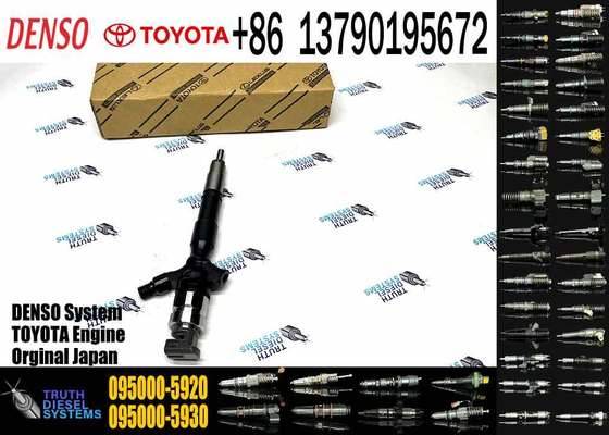 Fuel Injector 095000-5921 095000-5920 for Denso for Toyota Hiace Hilux 2KD-FTV
