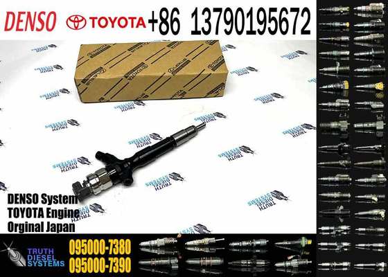 Diesel Fuel Injector Common Rail Injector 23670-09060 095000-5930 095000-7380 095000-593# for Toyota Hiace Hilux