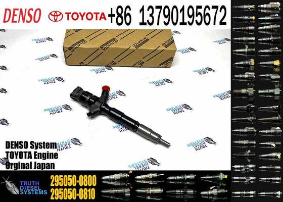 Original 295050-0810 Common Rail Injector 23670-09380 23670-0L110 295050-0800