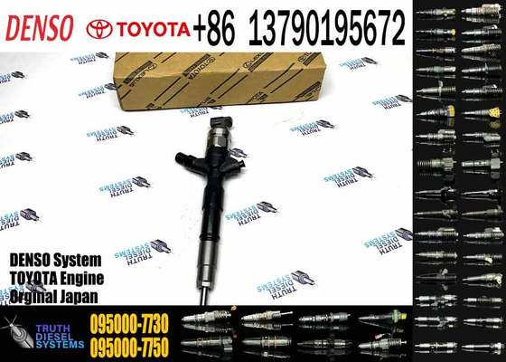 095000-7730 23670-39295 23670-39296 095000-7731 CR Fuel Injector for Toyota 1KD-FTV 3.0L D-4D Land Cruiser Prado J120 2004-2006