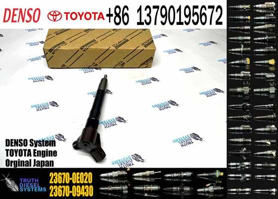 23670-0E020 Diesel Fuel Injector 23670-09430 for TOYOTA Hilux 2GD-FTV