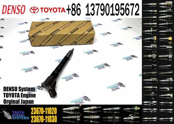 295700-0560 23670-0E020 23670-09430 23670-19025 23670-11020 Diesel Common Rail Fuel Injector for toyota Fortuner 1GD-FTV
