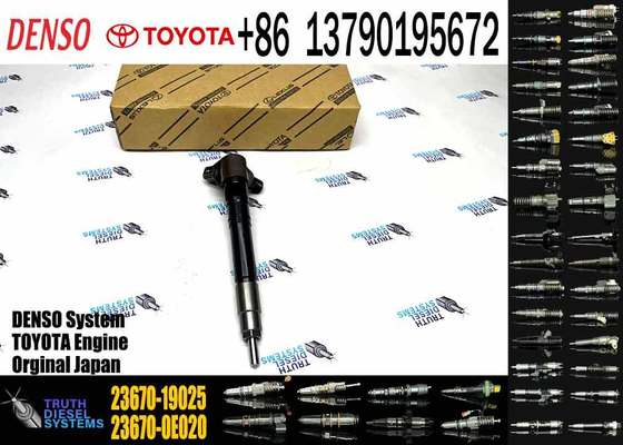 295700-0560 23670-0E020 23670-09430 23670-19025 23670-11020 Diesel Common Rail Fuel Injector for toyota Fortuner 1GD-FTV
