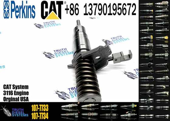 New Fuel Injector 1077733 107-7733 Compatible with Engine 3114 3116 3126 3126B 446B 446D 320B 322B 322BL 322BLN 322C