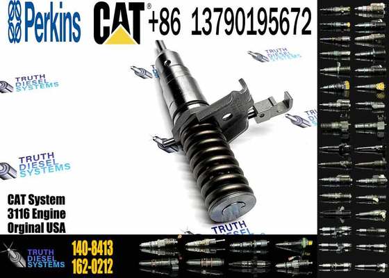 Diesel Fuel Injector 140-8413 for Excavator Bulldozer 3114/3116/3126 New Engine for Construction Includes 127-8225 127-8230