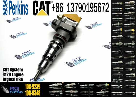 Excavator Common Rail Injector 2225972 Diesel Fuel Injector 222-5972 10R9239 10R-9239 for Caterpillar Engine 3126 3126B 3126E