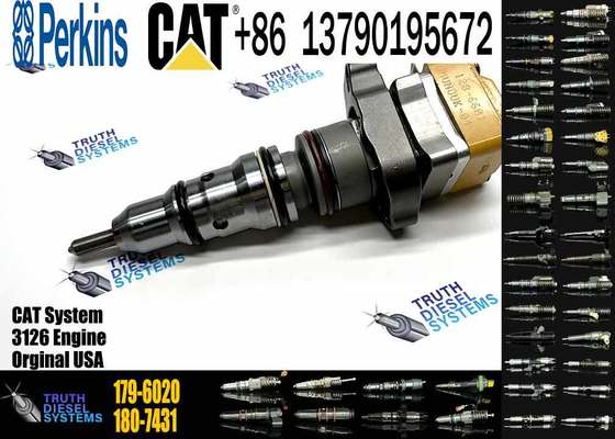 Diesel Fuel Injector for 3216 Excavator 3126E 3126B Common Rail Injector 178-6432 10R-9348 188-1320 10R-9237 179-6020