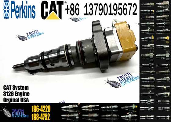 High Quality 3126B Engine Fuel Injector 10R0782 10R-0782 196-4229 1964229 diesel Injector Assembly for CAT