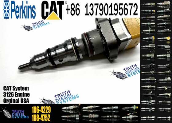 High Quality 3126B Engine Fuel Injector 10R0782 10R-0782 196-4229 1964229 diesel Injector Assembly for CAT