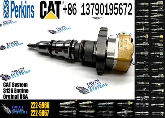 Fuel Injector 10R-0781 198-6605 222-5966 Compatible with Caterpillar CAT Engine 3126B 3126E C7