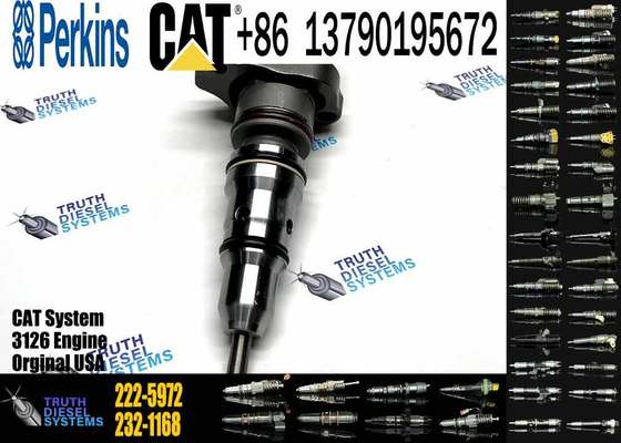 Diesel Engine Injector 232-1171 138-8756 222-5963 222-5972 173-4059 Caterpillar C3126 Common Rail Injection Valves