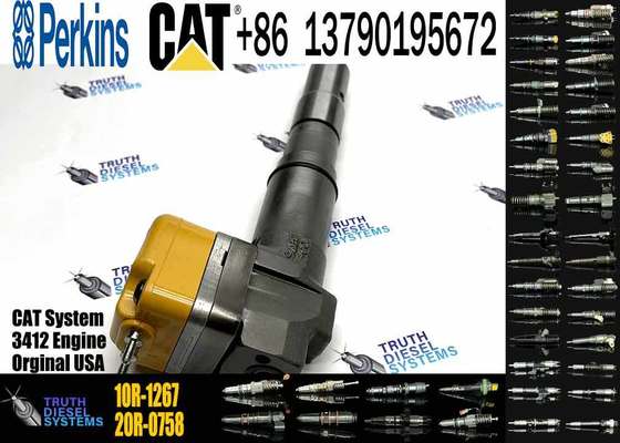 232-1171 10R-1267 Diesel Fuel Injector for Caterpillar 3412E Engine 631D 633D 631G 639D 637D Wheel Tractor 773E Truck 988F II