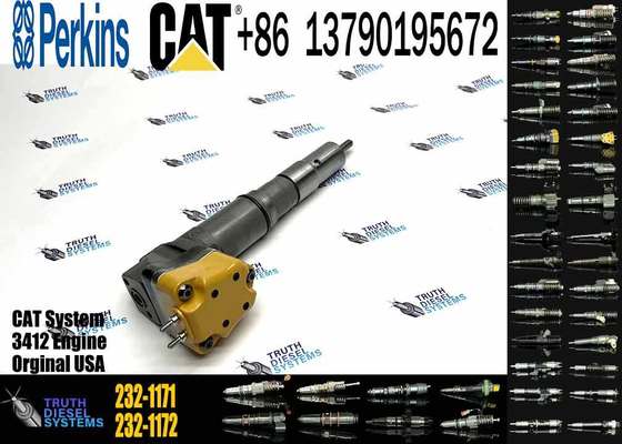 C-A-T3412E Fuel Injector 232-1171,174-7526,198-6877,232-1183,174-7528 for Ca-ter-pillar 3412E diesel Engine