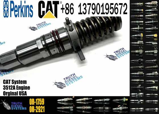 Hot Sale Injectors 61-4357 7E2269 7C-9576 0R-1759 0R1759 for Cat 3512 3516 3508 Engine Fuel Injector