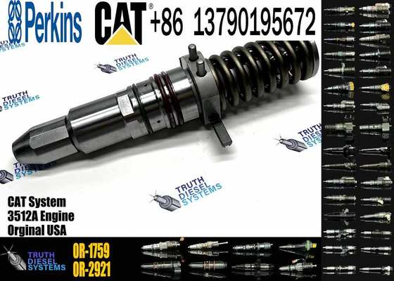 Hot Sale Injectors 61-4357 7E2269 7C-9576 0R-1759 0R1759 for Cat 3512 3516 3508 Engine Fuel Injector