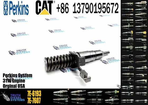 KJC Fuel Injector 7E-6193 7E6193 for Caterpillar CAT Engine 3114 3116
