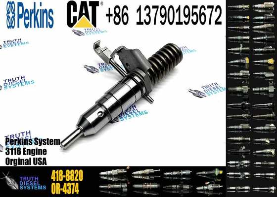 Genuine 8mm Plunger Mechanical Diesel Injector 127-8216 Fuel Injector for CAT 3114 3116 Engines Construction Machinery Parts