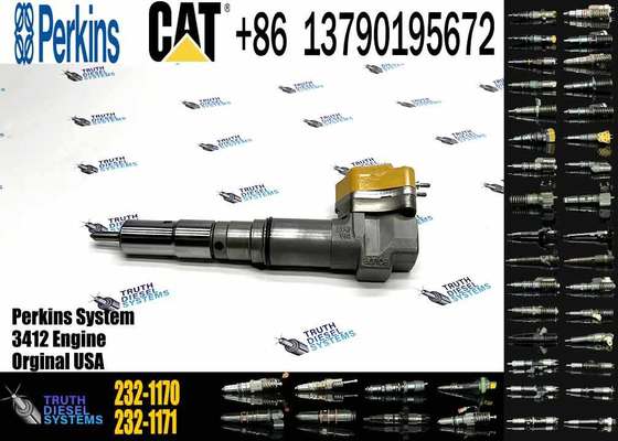 Fuel Injector 232-1171 Diesel Engine Fuel Injector 2321171 10R-1267 10R1267 for CAT 3412E 3512B 3516B 3512B