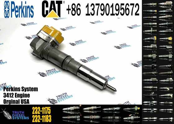 Excavator Engine Parts Fule Injetor 169-7408 174-7527 222-5967 20R-0760 232-1175 173-9272 for 3412E 3408 Fuel Injector