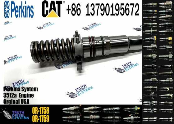 3512A Diesel Engine Parts Fuel Injector0R-1758 0R-1756 2W-5201 6I-4357for CAT Caterpillar Construction Machinery
