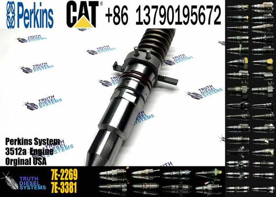 Diesel Engine Injector7W-2269 7C-4174 7E-3384 7C-9577 7E-8836 7E-3382 9Y-1785 7C-4184For Caterpillar C3512A Common Rail