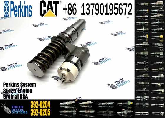 Diesel Common Rail Diesel Fuel Injector 392-0204 3920204 for Caterpillar CAT 3508 3512 3516 3508B 3516B Diesel Engine
