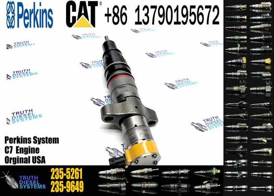 For Caterpillar C-9 Engine Diesel Fuel Injectors 235-2888 235-5261 235-9649 235-5518 235-1400 235-1401 Aluminum Nozzle Injectors
