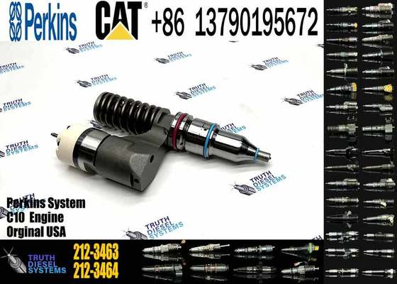 C10 C12 3176C Fuel Injector Engine Parts 212-3463 2123463 10R-0963 10R-9235 Excavator Spare Parts for CATERPILLAR 345B 365B