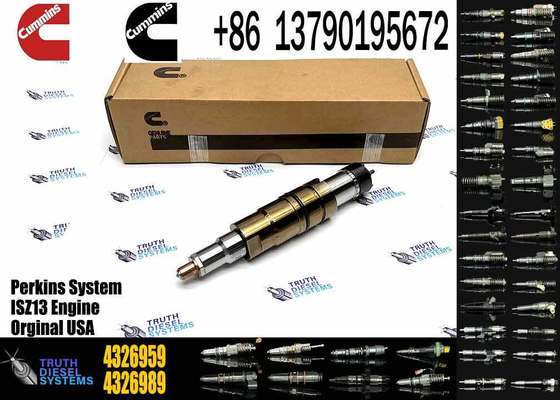 Reman Fuel Injector 4326959 181365371 for Cummins ISZ13 QSZ13 Diesel Engine