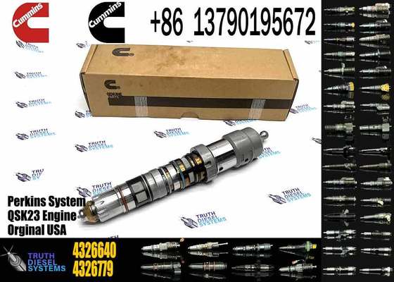 New Construction Machinery Fuel Injector for QSK60 & for CUMMINS Diesel Engine Models 4928349 4326639 4088427 4326640