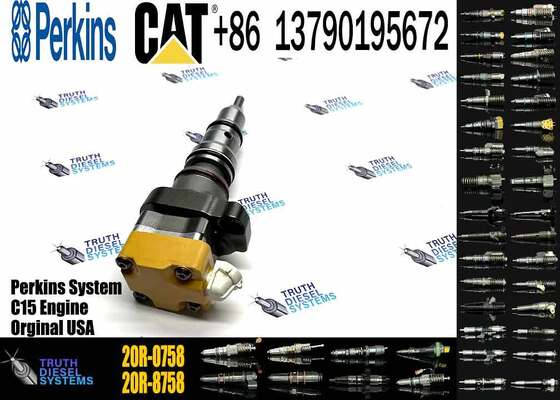 174-7526 20R-0758 Fuel Injector Group Compatible with Engine 3412E | Excavator Repair Tools | High Quality | Durable |
