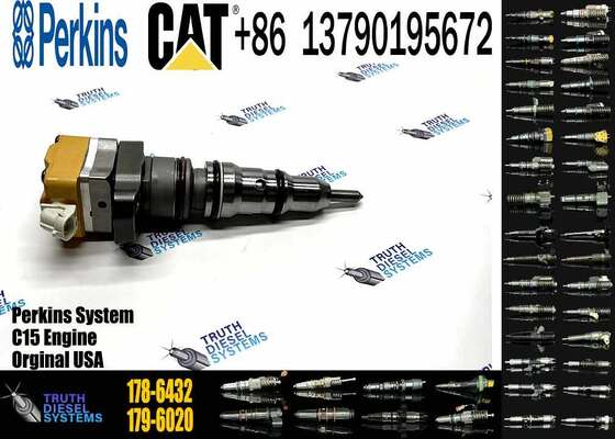 Diesel Fuel Injector for 3216 Excavator 3126E 3126B Common Rail Injector 178-6432 10R-9348 188-1320 10R-9237