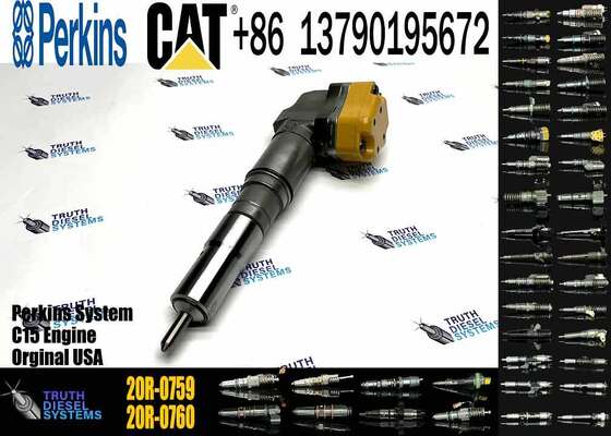 CAT 3412 Truck Engine Fuel Injector 198-4752 104-3377 20R-0759 for Spray Valve System Spare Parts