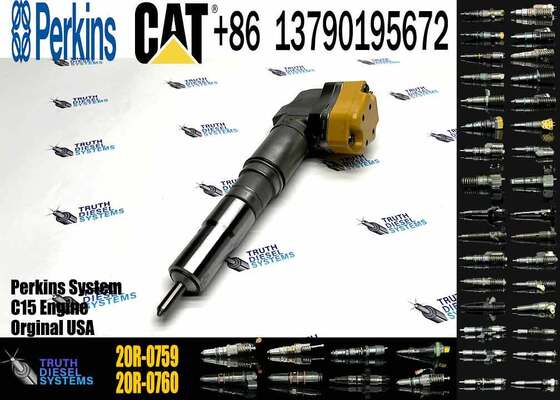 CAT 3412 Truck Engine Fuel Injector 198-4752 104-3377 20R-0759 for Spray Valve System Spare Parts
