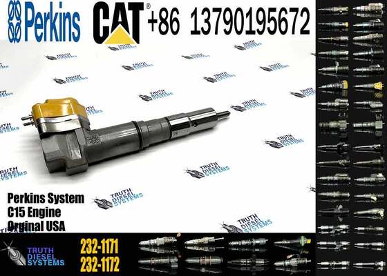 New 3412E 3408 Diesel Fuel Injector for Excavator Engine Parts 232-1171 10R-1267 232-1183 10R-1266 4CR01974