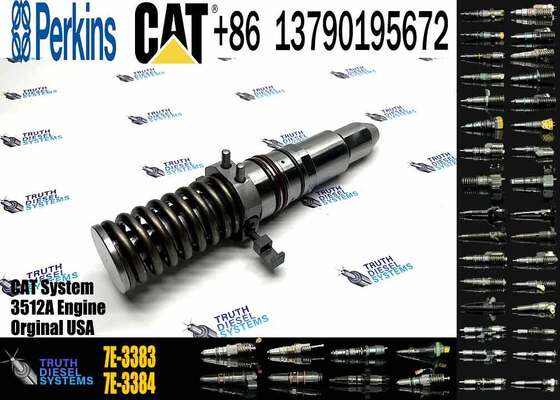 Diesel Common Rail Fuel Injector 4P-9077 7E-3383 0R-2925 for Caterpillar Cat 3508 3512 3516 Engine