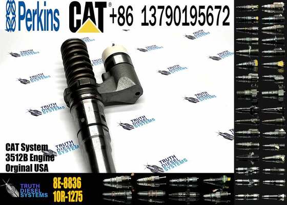 Common Rail Fuel Injector 8E-8836 CAT 3508B 3512B 3512C 3516B 3516C 8E 8836 Injector for Caterpillar Diesel Engine Parts
